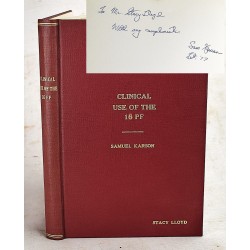 A Guide to the Clinical Use of the 16 PF (Hardcover) (Signed)